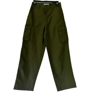 Cannon River blues Ripstop wide leg Cargo pants outdoor Gorpcore army green 2